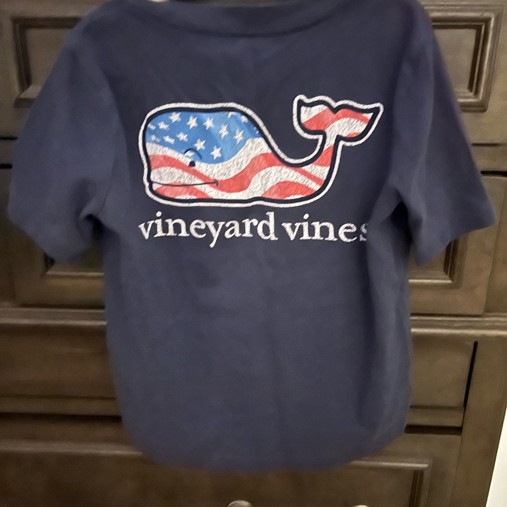 Toddler Boys Vineyard Vine Patriotic Whale